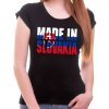 Fajntričko Tričko Made in Slovakia čierna
