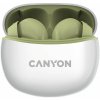 Canyon TWS-5, True Wireless slúchadlá v klasickom dizajne, zelené Canyon TWS-5, True Wireless slúchadlá v klasickom dizajne, zelené