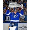 Fanatics Fotografie Andrei Vasilevskiy Tampa Bay Lightning NHL 2021 Stanley Cup Champions Raising Cup Photograph 8 Fanatics Fotografie Andrei Vasilevskiy Tampa Bay Lightning NHL 2021 Stanley Cup Champions Raising Cup Photograph 8