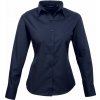 PREMIER PR 300 / Dámska popelínová košeľa s dlhým rukávom - navy XL PREMIER PR 300 / Dámska popelínová košeľa s dlhým rukávom - navy XL