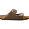 Pánske šľapky Birkenstock Arizona 51701 nastaviteľné s remienkami hnedé Pánske šľapky Birkenstock Arizona 51701 nastaviteľné s remienkami hnedé