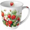 Porcelánový hrnček Jahody 400 ml Porcelánový hrnček Jahody 400 ml