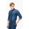 Wrangler pánska košeľa Western Denim W59741B4E modrá Wrangler pánska košeľa Western Denim W59741B4E modrá