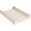 Prebaľovacia podložka KikkaBoo 50x70 cm Secret Garden Beige Prebaľovacia podložka KikkaBoo 50x70 cm Secret Garden Beige
