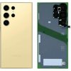 Zadný batériový kryt + sklíčka kamery pre Samsung Galaxy S24 Ultra Titanium Yellow OEM Zadný batériový kryt + sklíčka kamery pre Samsung Galaxy S24 Ultra Titanium Yellow OEM