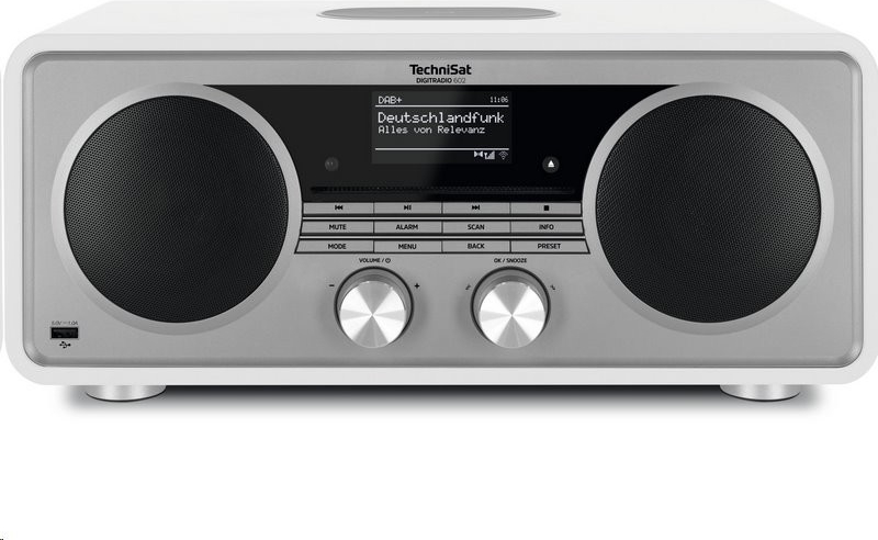 TechniSat Digitradio 602 bílé/stříbrné
