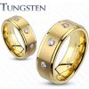 Snubní prsteny z wolframu R-TU-136 Snubní prsteny z wolframu R-TU-136