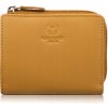 Paolo Peruzzi peňaženka z pravej kože žltá - dámska Paolo Peruzzi peňaženka z pravej kože žltá - dámska