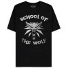The Witcher Game The Witcher School Of The Wolf men 's Short Sleeved Black