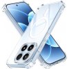 Techsuit – Shockproof Clear Silicone MagSafe nárazuvzdorné silikónové puzdro pre Xiaomi 17 – transparentné