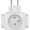 Adaptér Emos 3× 230V, 2×USB-A Adaptér Emos 3× 230V, 2×USB-A