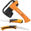 Štiepacia kempingová sekera SET Fiskars X5 + nôž + pílka Štiepacia kempingová sekera SET Fiskars X5 + nôž + pílka