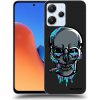 Picasee silikónový čierny obal pre Xiaomi Redmi 12 4G - EARTH - Lebka 3.0 Picasee silikónový čierny obal pre Xiaomi Redmi 12 4G - EARTH - Lebka 3.0