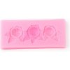 Silikónová forma, pás ruží, 42 x 98 x 9 mm Silikónová forma, pás ruží, 42 x 98 x 9 mm