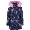Dievčenský zimný kabát Lewro, ZABEL tmavo modrá,Ružová,Mix, 164-170 Dievčenský zimný kabát Lewro, ZABEL tmavo modrá,Ružová,Mix, 164-170
