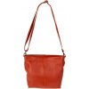 NovaKabelka.sk Prisca Arancione kožená talianska crossbody kabelka oranžová NovaKabelka.sk Prisca Arancione kožená talianska crossbody kabelka oranžová