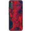 Picasee silikónový čierny obal pre Sony Xperia 10 II - Organic red Picasee silikónový čierny obal pre Sony Xperia 10 II - Organic red