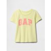 GAP Baby tričko s logom Žltá 3YRS GAP Baby tričko s logom Žltá 3YRS