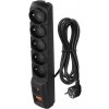 Emos P53872 5 zásuviek 3m