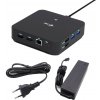 i-tec USB-C DP Dual HDMI Docking Station, Power Delivery 100W + i-tec Universal Charger 100W C31TRIVIDPRO100W i-tec USB-C DP Dual HDMI Docking Station, Power Delivery 100W + i-tec Universal Charger 100W C31TRIVIDPRO100W