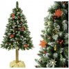 Umelý vianočný stromček diamantová borovica na kmeni 220 cm zelená Umelý vianočný stromček diamantová borovica na kmeni 220 cm zelená