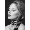 Bijoux Pour Toi Collar Metal Ring Fetish čierny