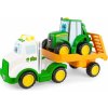 Tomy John Deere Kids Traktor Johny s tahačem Tomy John Deere Kids Traktor Johny s tahačem