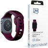 3mk Silicone Watch Strap pro Apple 42/44/45/49 mm Mulberry 5903108565783 3mk Silicone Watch Strap pro Apple 42/44/45/49 mm Mulberry 5903108565783