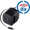 INTENSO W65ACIC GaN, USB-A/C, Nabíjačka, 65W, čier INTENSO W65ACIC GaN, USB-A/C, Nabíjačka, 65W, čier