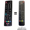 LG AKB73715634, AKB73715601 náhradný diaľkový ovládač iného vzhľadu. LG AKB73715634, AKB73715601 náhradný diaľkový ovládač iného vzhľadu.