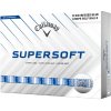 Golfové loptičky Callaway Supersoft 25 White Distance Stripe Blue Golfové loptičky Callaway Supersoft 25 White Distance Stripe Blue