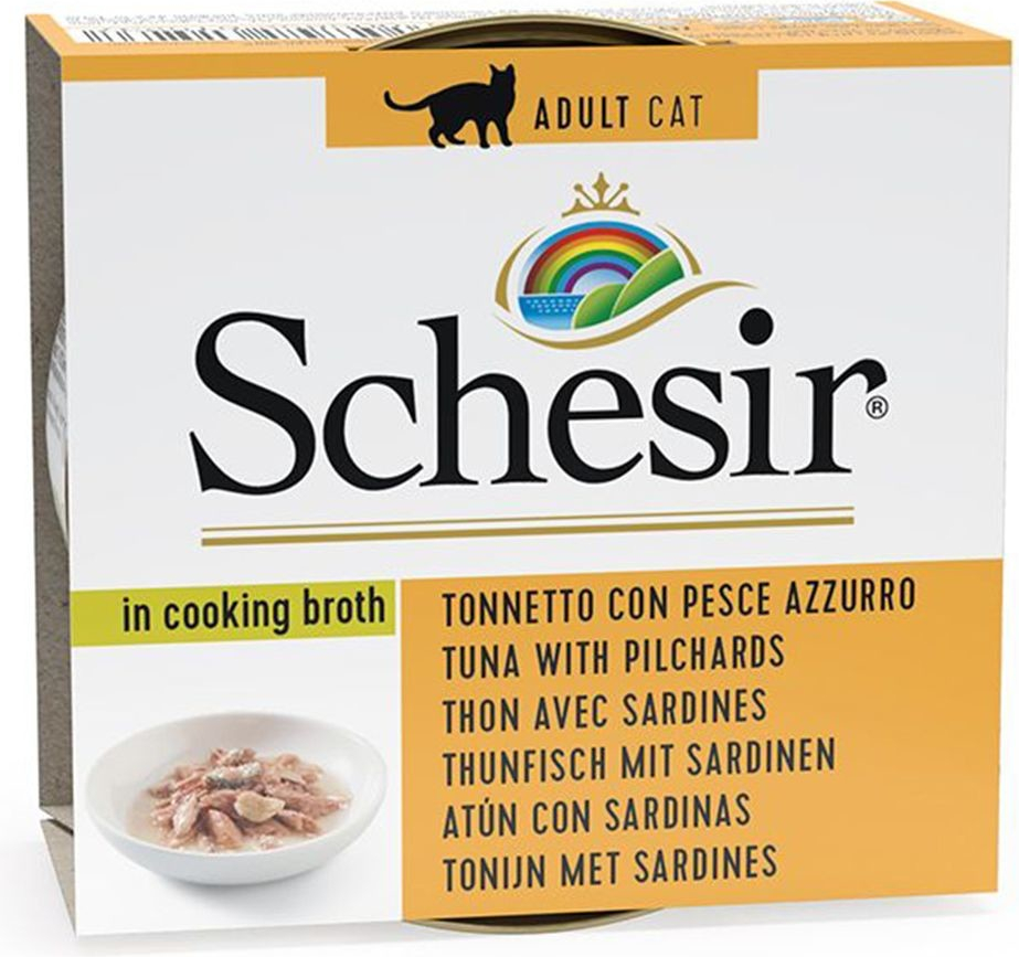 Schesir tuňák so sardinkami 70 g