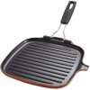 Le Creuset - grilovacia steak panvica (liatina) - 24 cm - oranžová Le Creuset - grilovacia steak panvica (liatina) - 24 cm - oranžová