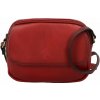 Dámska kožená crossbody kabelka vínová - Katana Shirin vínová Dámska kožená crossbody kabelka vínová - Katana Shirin vínová