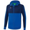 Erima SIX WINGS mikina 1/2 ZIP PÁNSKÁ Modrá Tmavě modrá