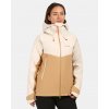 Dámska hardshellová bunda Kilpi TRINITY-W béžová 46 Dámska hardshellová bunda Kilpi TRINITY-W béžová 46