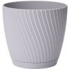 FORMplastic Kvetináč MIKA 17 platinum FORMplastic Kvetináč MIKA 17 platinum