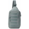 Taška cez telo Hedgren Comby SS Sling Bag + RFID HCMBY16 - 059 green–grey Taška cez telo Hedgren Comby SS Sling Bag + RFID HCMBY16 - 059 green–grey