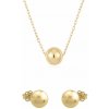 Eppi Zlatý set šperkov s guličkou Juelz C47864