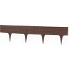 GARDENPLAST Záhradná palisáda RATTAN PALISADE 9,5 cm / 0,8 m hnedá 1 ks