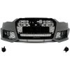 KITT Specials Front Bumper with Central Grille suitable for Audi A6 C7 4G Facelift (2015-2018) RS6 Design KITT Specials Front Bumper with Central Grille suitable for Audi A6 C7 4G Facelift (2015-2018) RS6 Design