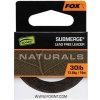 Fox náväzcová šnúra naturals submerge leader x 10 30 lb 13,6 kg