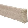 MDF Quadro 60 Lišta soklová DUB KNOX KRÉMOVÝ 2,4 m