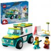 LEGO® City 60403 Sanitka a snowboardista