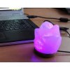 Soľná lampa - USB - led ruža 0,5 - 0,8 kg Soľná lampa - USB - led ruža 0,5 - 0,8 kg