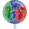 Papierový tanier na párty 23cm PJ Masks - Procos Papierový tanier na párty 23cm PJ Masks - Procos