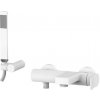 Paffoni Tilt - Vaňová batéria s príslušenstvom, matná biela TI023BO Paffoni Tilt - Vaňová batéria s príslušenstvom, matná biela TI023BO