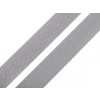 Suchý zips háčik + plyš šírka 20 mm - 25 m (134) šedá holubia Suchý zips háčik + plyš šírka 20 mm - 25 m (134) šedá holubia
