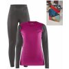 Craft Core Warm Baselayer W set, růžová/šedá, vel.: L Craft Core Warm Baselayer W set, růžová/šedá, vel.: L
