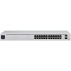 UBQ Ubiquiti UniFi USW-24 sieťový prepínač Riadený L2 Gigabit Ethernet (10/100/1000) Strieborná UBQ Ubiquiti UniFi USW-24 sieťový prepínač Riadený L2 Gigabit Ethernet (10/100/1000) Strieborná